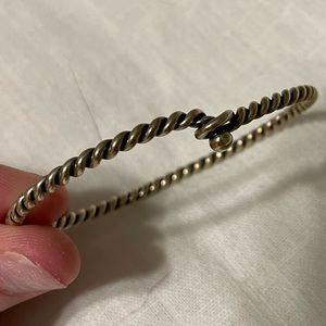 James Avery Twisted Wire Hook-On Bracelet